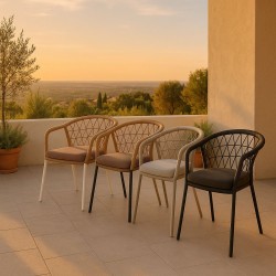 SILLA DE EXTERIOR SOLENE