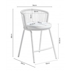 TABURETE DE EXTERIOR PIERRE