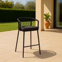 TABURETE DE EXTERIOR EDWIN APILABLE