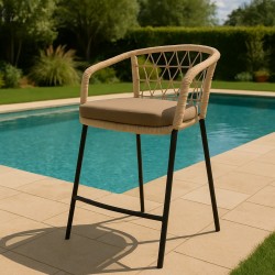 TABURETE DE EXTERIOR EDWIN APILABLE