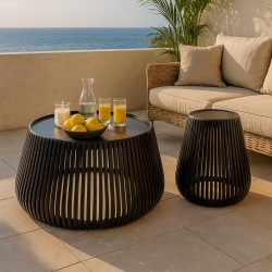 MESAS MARATI DE MADERA DE MANGO