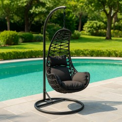 SILLÓN COLGANTE CONSTANZA DISEÑO ELEGANTE EXTERIOR