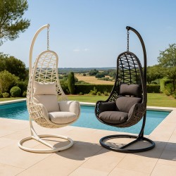 SILLÓN COLGANTE CONSTANZA DISEÑO ELEGANTE EXTERIOR