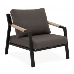 CONJUNTO DE JARDÍN MUSCAT (SOFA + 2 SILLONES + MESITA)