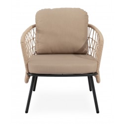 CONJUNTO DE JARDÍN ODESA (SOFA + 2 SILLONES + MESITA)