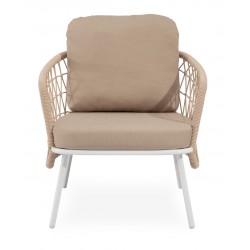 CONJUNTO DE JARDÍN ODESA (SOFA + 2 SILLONES + MESITA)