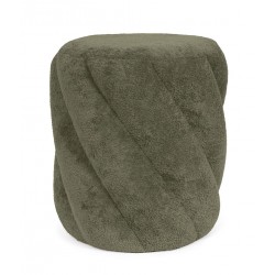PUFF TAPIZADO DEREK EN TEJIDO TEDDY
