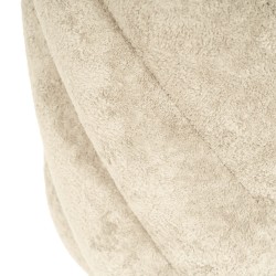 PUFF TAPIZADO DEREK EN TEJIDO TEDDY