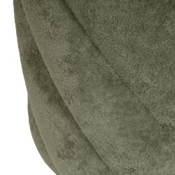 PUFF TAPIZADO DEREK EN TEJIDO TEDDY