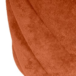 PUFF TAPIZADO DEREK EN TEJIDO TEDDY