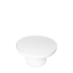 MESA DE CENTRO REDONDA IMARAN DE MANGO Y SIMIL CEMENT