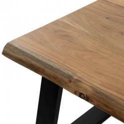 MESA DE CENTRO KABIR DE MADERA DE ACACIA