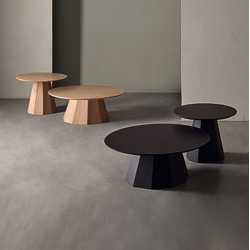 MESA DE CENTRO HOMERO DE CHAPA ROBLE