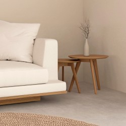 MESITAS AUXILIARES KLAUS DE CHAPA ROBLE