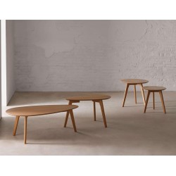 MESITAS AUXILIARES KLAUS DE CHAPA ROBLE