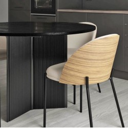 MESA REDONDA FARIS DE MADERA DE ACACIA