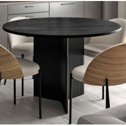 MESA REDONDA FARIS DE MADERA DE ACACIA