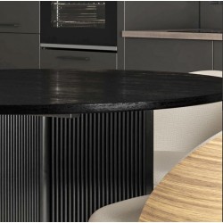 MESA REDONDA FARIS DE MADERA DE ACACIA