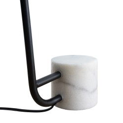 LAMPARA DE SOBREMESA CIRAT CON BASE EN MARMOL