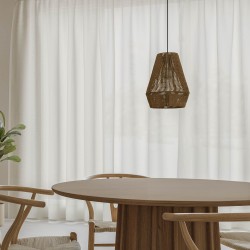 LAMPARA DE TECHO GILET DE CUERDA DE CAÑAMO