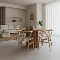 LAMPARA DE TECHO GILET DE CUERDA DE CAÑAMO