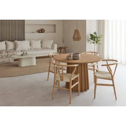 LAMPARA DE TECHO GILET DE CUERDA DE CAÑAMO