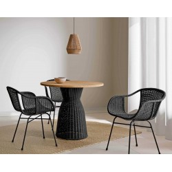 LAMPARA DE TECHO GILET DE CUERDA DE CAÑAMO