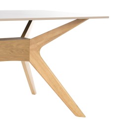 MESA ELOISE 160CM. DE PORCELANICO