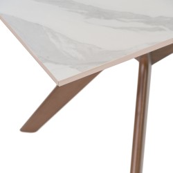 MESA ELOISE 160CM. DE PORCELANICO