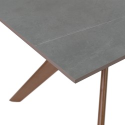 MESA ELOISE 160CM. DE PORCELANICO