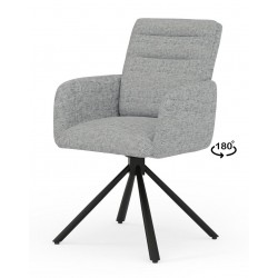 SILLA CON BRAZOS LINDA GIRATORIA