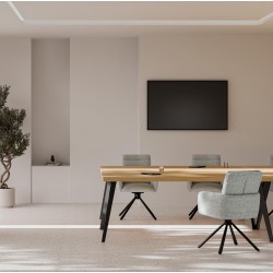 SILLA CON BRAZOS LINDA GIRATORIA