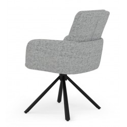 SILLA CON BRAZOS LINDA GIRATORIA