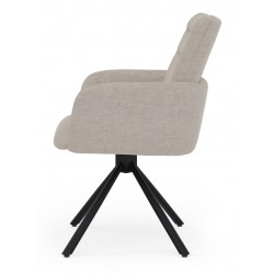 SILLA CON BRAZOS LINDA GIRATORIA