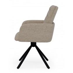 SILLA CON BRAZOS LINDA GIRATORIA