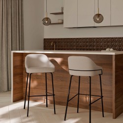 TABURETE TAPIZADO ARNY-LOUIS