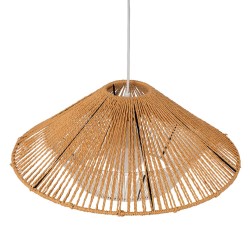 LAMPARA DE TECHO BRENES DE CUERDA DE CAÑAMO