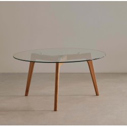 MESA DE CENTRO PATRICK DE CRISTAL TEMPLADO