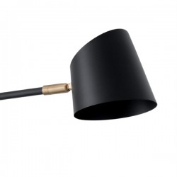 LAMPARA DE SOBREMESA ADAME DE METAL NEGRO