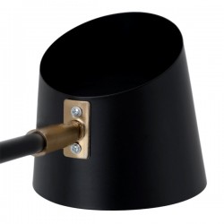 LAMPARA DE SOBREMESA ADAME DE METAL NEGRO