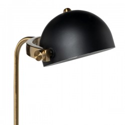 LAMPARA DE SOBREMESA ALCOVER DE METAL NEGRO