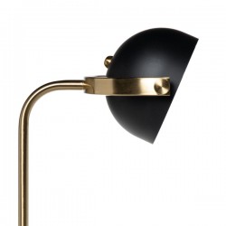 LAMPARA DE SOBREMESA ALCOVER DE METAL NEGRO