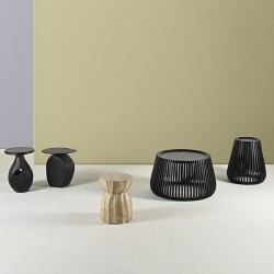 MESA AUXILIAR ARJUN DE MADERA DE MANGO