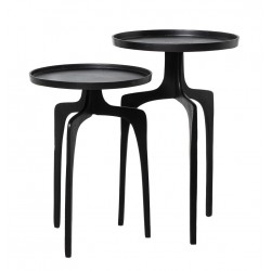 JUEGO DE MESAS AUXILIARES BHARAT DE ESTILO INDIO