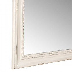 ESPEJO CAMBRIDGE CON MARCO BLANCO ANTIGUO