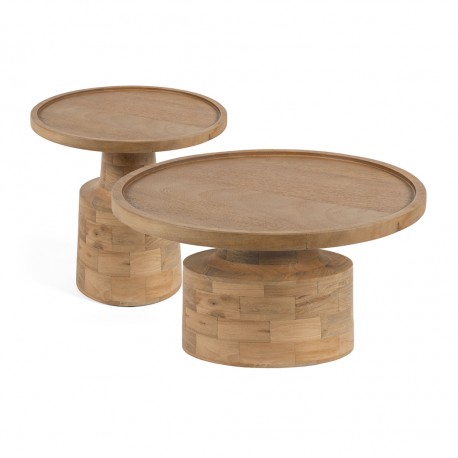 MESAS SAHIB DE MADERA DE MANGO