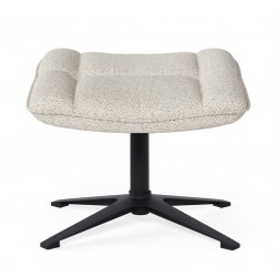 REPOSAPIÉS PARMA TAPIZADO EN POLIÉSTER PARA USO INTERIOR DE ESTILO NÓRDICO