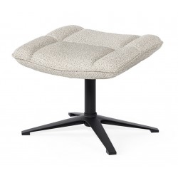 REPOSAPIÉS PARMA TAPIZADO EN POLIÉSTER PARA USO INTERIOR DE ESTILO NÓRDICO