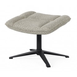 REPOSAPIÉS PARMA TAPIZADO EN POLIÉSTER PARA USO INTERIOR DE ESTILO NÓRDICO