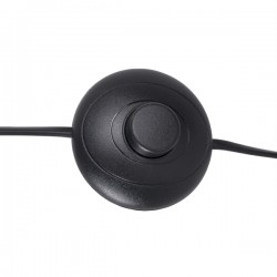 LAMPARA DE SUELO GANDESA CON PANTALLA REDONDA